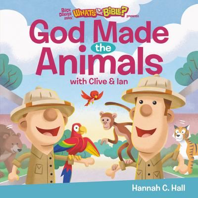 Cover for Hannah C. Hall · God Made the Animals (Hardcover Book) (2019)