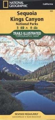 Cover for National Geographic Maps · Sequoia / kings Canyon National Park: Trails Illustrated National Parks (Landkarten) [2023rd edition] (2023)