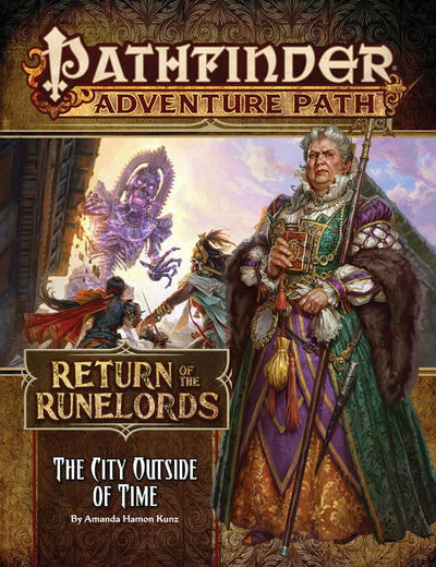 Cover for Amanda Hamon Kunz · Pathfinder Adventure Path: The City Outside of Time (Return of the Runelords 5 of 6) (Paperback Book) (2018)