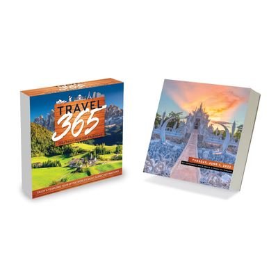Cover for Tf Publishing · Cal 2022- Travel 365 Daily Desktop (Calendar) (2021)