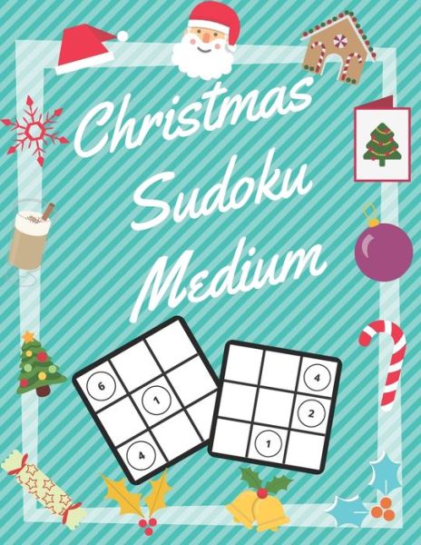 Cover for In Point Puzzle Books · Christmas Sudoku Medium (Paperback Book) (2019)