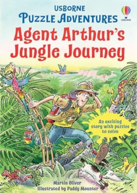 Cover for Russell Punter · Agent Arthur's Jungle Journey - Puzzle Adventures (Paperback Bog) (2024)