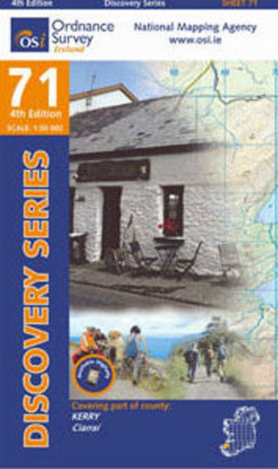 Cover for Ordnance Survey Ireland · Kerry - Irish Discovery Series (Kort) [4 Revised edition] (2012)
