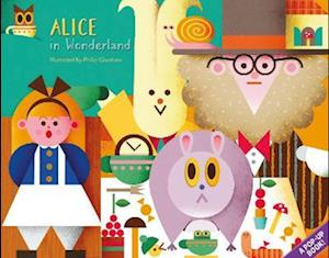 Cover for Alice in Wonderland - Pop-up Classics (Board book) (2023)