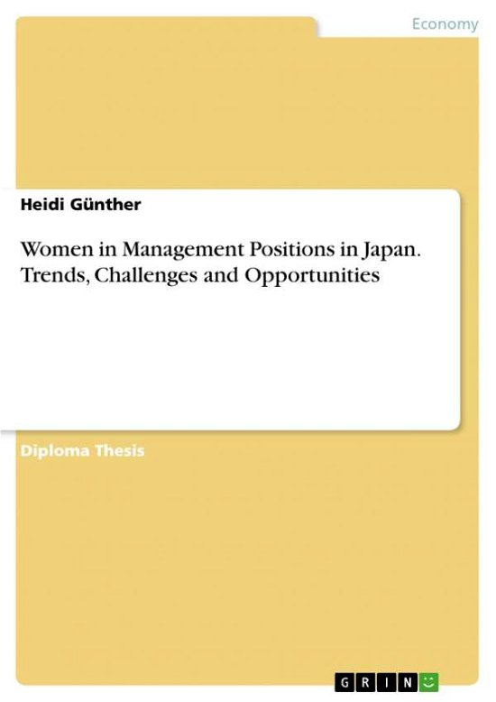 Cover for Günther · Women in Management Positions i (Book) (2009)