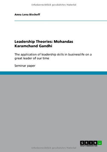 Cover for Bischoff · Leadership Theories: Mohandas (Book) (2010)