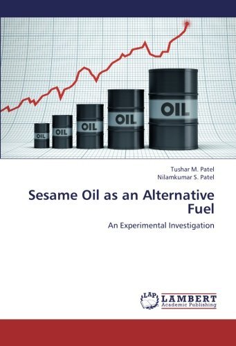 Cover for Nilamkumar S. Patel · Sesame Oil As an Alternative Fuel: an Experimental Investigation (Pocketbok) (2012)