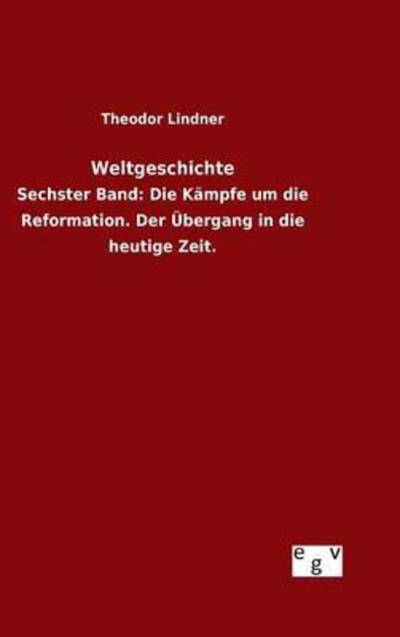 Weltgeschichte - Lindner - Libros -  - 9783734007989 - 20 de septiembre de 2015