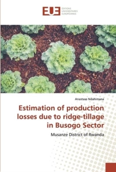 Estimation of production loss - Ndahimana - Boeken -  - 9786138462989 - 29 maart 2019