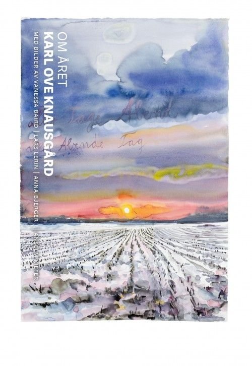 Cover for Karl Ove Knausgård · Om året (Innbunden bok) (2018)