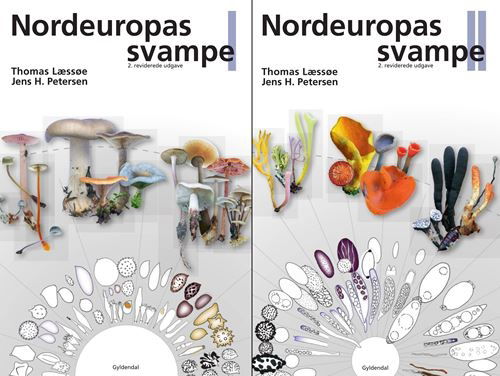 Cover for Jens H. Petersen; Thomas Læssøe · Nordeuropas svampe 1-2 (Bound Book) [2. Painos] (2022)