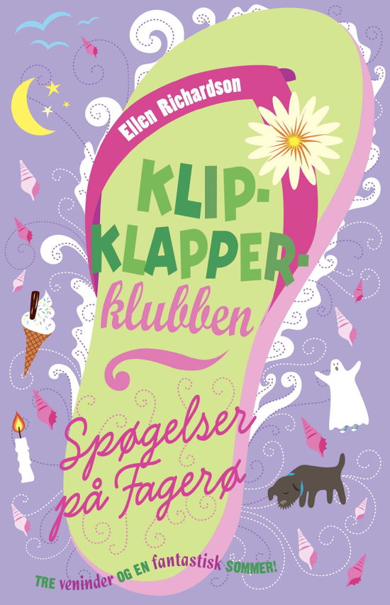 Klipklapper-klubben: Klipklapper-klubben 3: Spøgelser på Fagerø - Ellen Richardson - Livres - Forlaget Alvilda - 9788771054989 - 15 août 2013