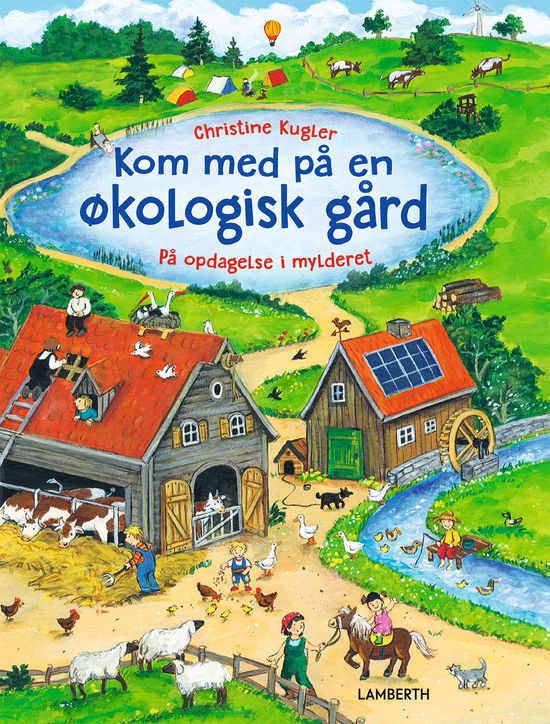 Cover for Christine Kugler · Kom med på økologisk gård (Cardboard Book) [1. wydanie] (2025)