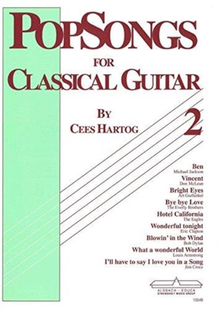 Popsongs for Classical Guitar 2 (Buch)