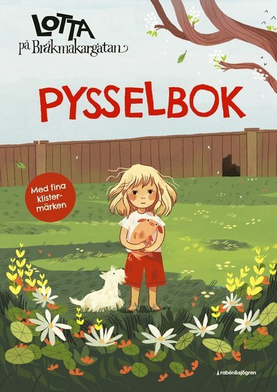 Cover for Astrid Lindgren · Lotta på Bråkmakargatan pysselbok : med klistermärken (Bog) (2023)