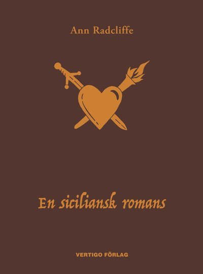 Cover for Ann Radcliffe · En siciliansk romans (Bound Book) (2021)