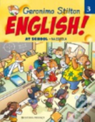 Cover for Geronimo Stilton · Aprende Ingles com Geronimo Stilton: At school - Na escola (Hardcover Book) (2011)