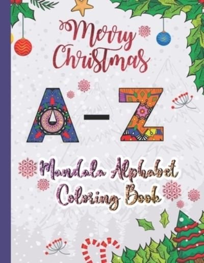 Cover for MIM Press Publication · Merry Christmas Mandala Alphabet Coloring Book (Paperback Book) (2020)