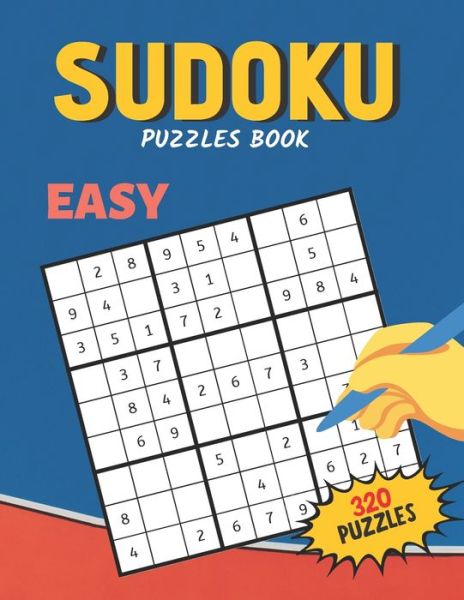 Cover for Mia Smith · Sudoku Activity Book Easy 320 Puzzles (Paperback Book) (2020)