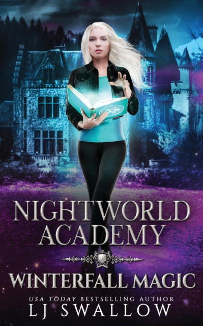 Cover for Swallow LJ Swallow · Nightworld Academy: Winterfall Magic (Taschenbuch) (2022)
