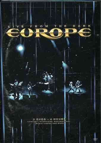 Cover for Europe · Live from the Dark (DVD) (2017)