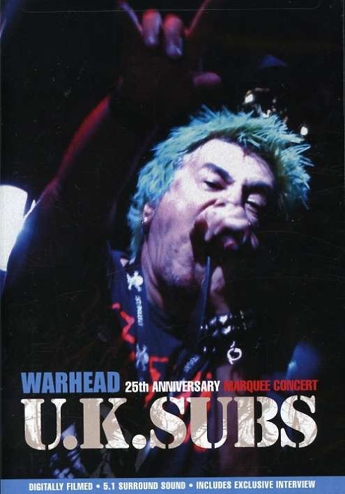 Cover for UK Subs · Warhead: 25th Anniversary Live at Marquee (DVD) (2006)