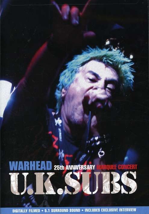 Warhead: 25th Anniversary Live at Marquee - UK Subs - Movies - SECRET RECORDS - 0022891451990 - October 10, 2006