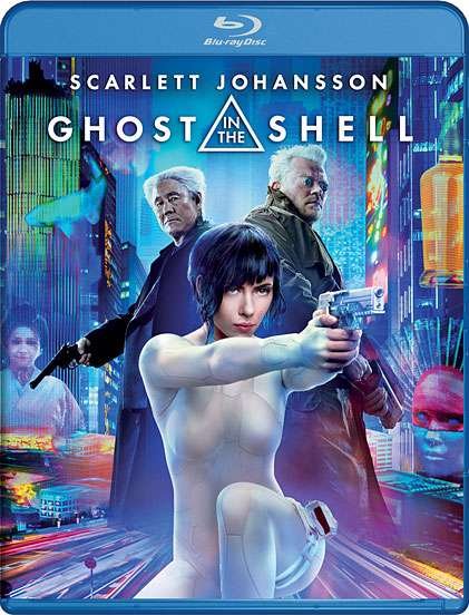 Cover for Ghost in the Shell (Blu-ray) (2017)