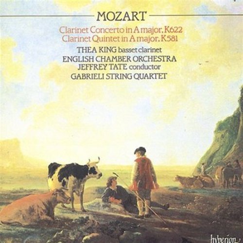 Mozartclarinet Cto Qnt - Thea King Jeffrey Tate Engli - Music - HYPERION - 0034571161990 - 2000