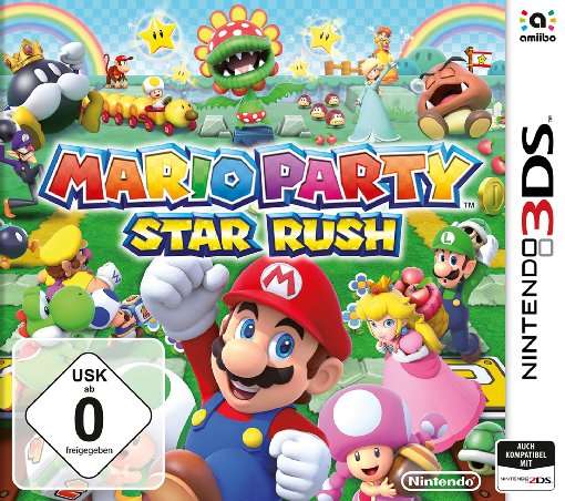 Mario Party,Star Rush,N3DS.2235140 -  - Bøker -  - 0045496473990 - 7. oktober 2016