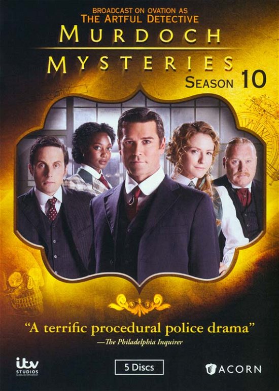 Cover for Murdoch Mysteries: Season 10 (DVD) (2017)