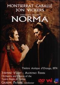 Cover for Bellini / Vickers / Caballe / Veasey / Patane · Norma (DVD) (2003)