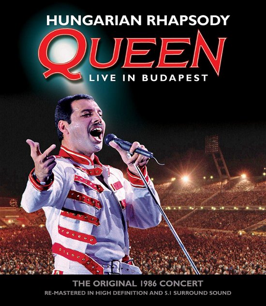 Cover for Queen · Hungarian Rhapsody: Queen Live in Budapest (DVD) (2019)
