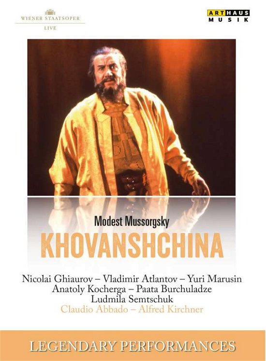 Cover for M. Mussorgsky · Khovanshchina - Legendary Performances (DVD) (2015)