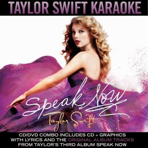 Cover for Taylor Swift · Speak Now (CD) [Karaoke edition]