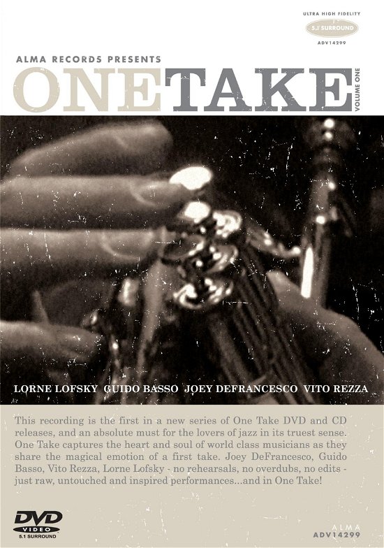 Cover for Lofsky / Defrancesco / Rezza / Basso · One Take:volume One (DVD) (2004)