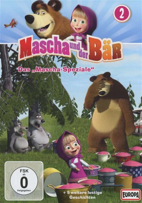 Cover for Mascha Und Der Bär · 02/das Mascha-speziale (DVD) (2014)
