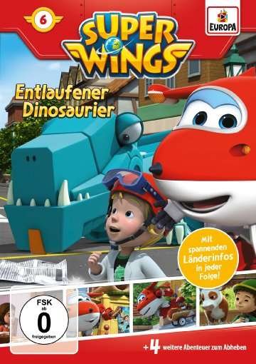 Super Wings · 006/entlaufener Dinosaurier (DVD) (2018)