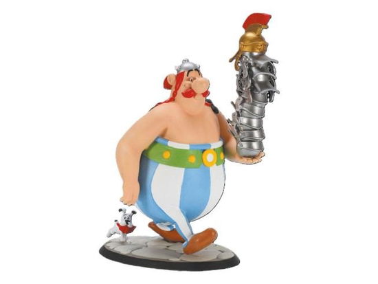 Asterix Figur Obelix Stack Of Helmets And Idefix 2 - - Produtos - Plastoy - 3521320400990 - 31 de outubro de 2024