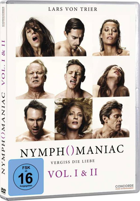 Cover for Charlotte Gainsbourg / Connie Nielsen · Nymphomaniac Vol. I &amp; II,2DVD.20099 (Bog) (2014)