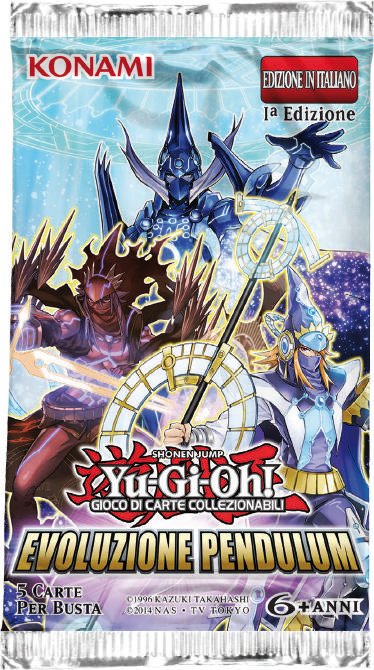 Cover for Yu-Gi-Oh! · Yu-Gi-Oh! - Evoluzione Pendulum - Busta 5 Carte (Toys)