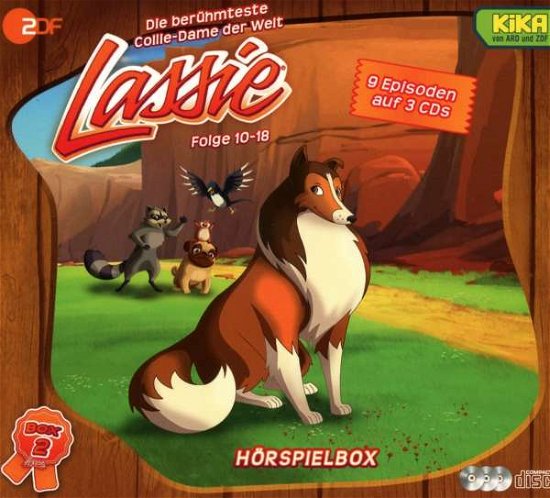 Lassie - Lassie H?rspiel Box 2 (3 Cds) - Lassie - Musik - JUST BRIDGE - 4260264433990 - 8. Juni 2018