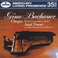 Cover for Gina Bachauer · Chopin:piano Concertos Nos.1 &amp; 2 * (CD) [Japan Import edition] (2007)