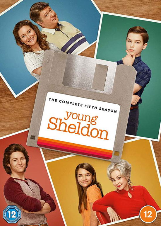 Cover for Young Sheldon S5 DVD · Young Sheldon Season 5 (DVD) (2022)