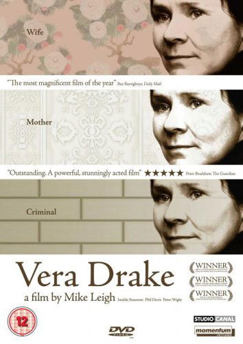 Cover for Vera Drake [edizione: Regno Un · Vera Drake (DVD) (2005)