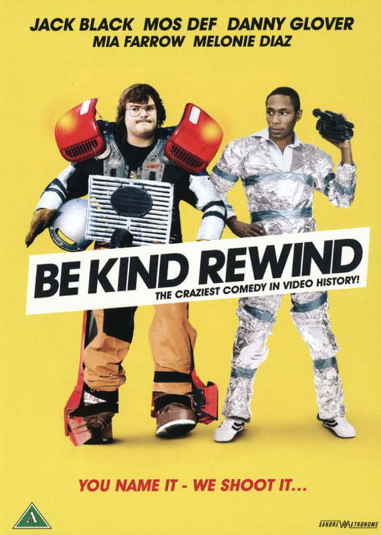 Cover for Be Kind Rewind (2008) [DVD] (DVD) (2024)