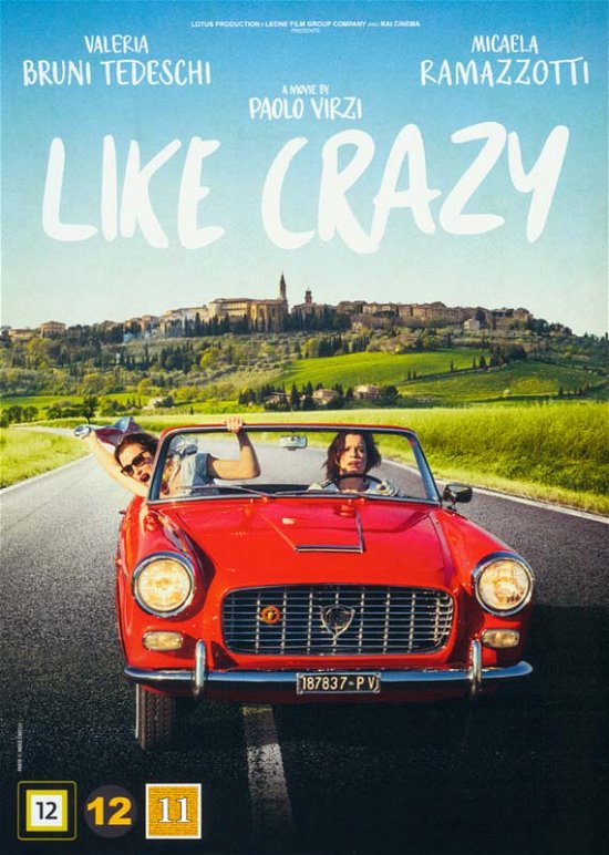 Cover for Valeria Bruni Tedeschi / Micaela Ramazotti · Like Crazy (DVD) (2017)