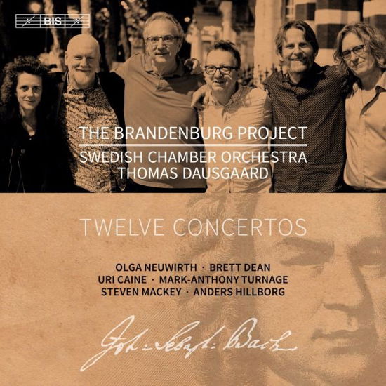 Cover for Swedish Co / Dausgaard · The Brandenburg Project: Twelve Concertos (CD) (2021)