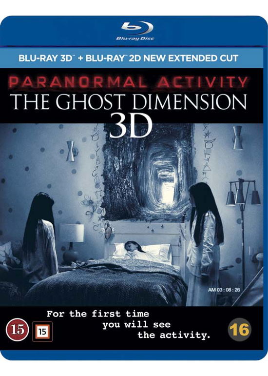 Cover for Paranormal Activity - 3D · Ghost Dimension (Blu-Ray) (2016)