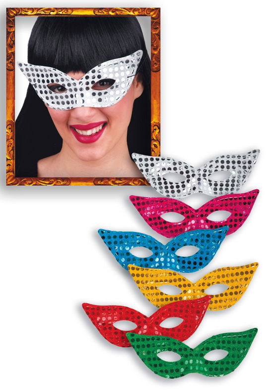 Cover for Carnival Toys 699 · Farfalla Maschera In Tessuto Con Paillettes (Assortimento) (MERCH)